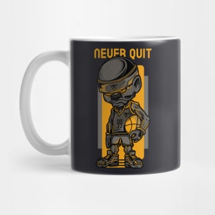 NEVER QUIT Mug